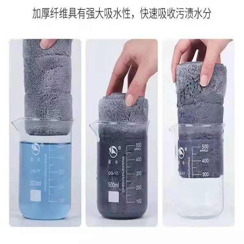 喷水拖把替换布平板粘贴式喷雾家用清配件洁加厚梯形吸水拖布头