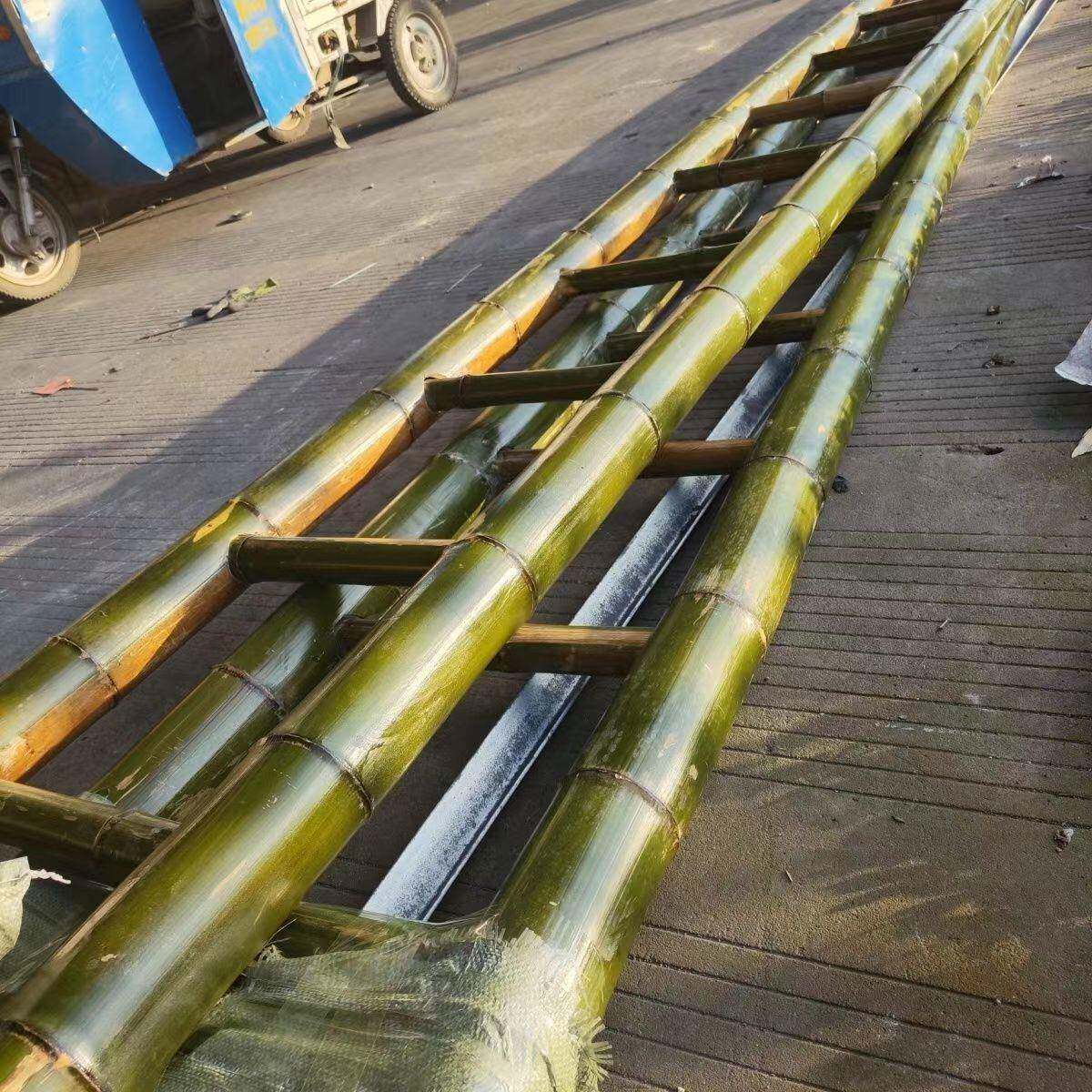 攀四爬ltao1024五米楼用梯六米软梯直梯程工阁米竹梯子家幼儿园演