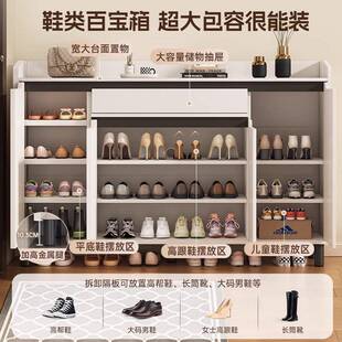 轻奢鞋柜大容量家用口走门廊纳室内XG0176入户关收柜玄一体置物简