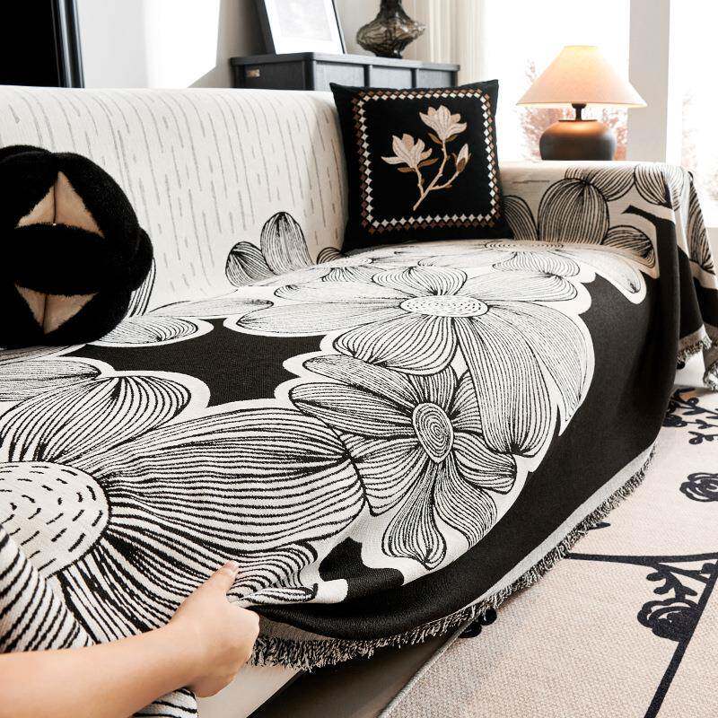 沙发盖布防猫抓沙发套罩2026新款四季通用沙发垫子简约防滑坐垫巾