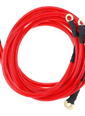 加强线 负极搭铁线 红色地线HKS 音响线5根 GROUNDNG WIRE KIT