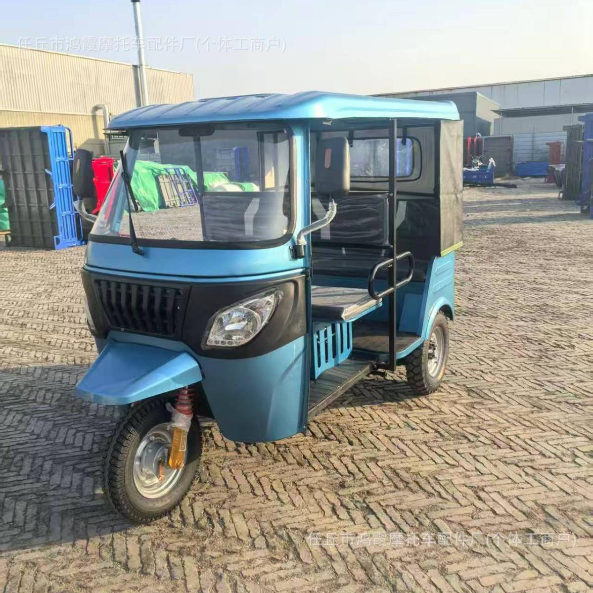 旅游JS150ZH-观光三轮车向双排双载客景车点燃油嘟嘟车三轮摩托车
