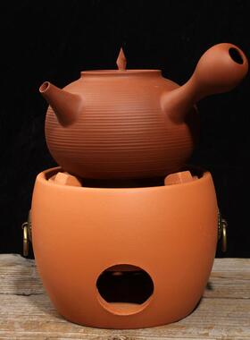 黄炭煮茶火器潮汕功炭夫茶炉橄榄电炭OUM炉两用炉电陶炉电丝炉风