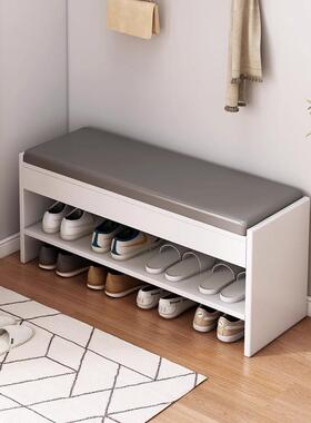 换鞋凳家用口可坐式穿鞋凳进门门凳入坐户鞋柜坐HXD0039K体凳一软