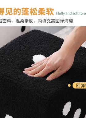 骰子凳子换鞋ZRF门凳家用口坐墩板小凳子矮板凳客厅沙凳发茶几健