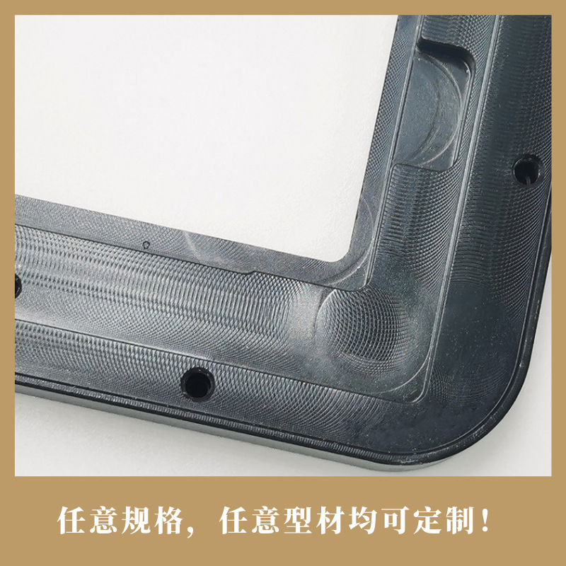 铝合金边框显示器挤压铝型材CNC加工LED广告屏边框氧化折弯铝制品