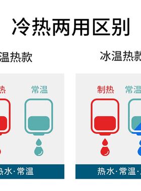 饮水机台式带5升小桶纯净水桶小型家用办公室迷你温热冰热冷制冷
