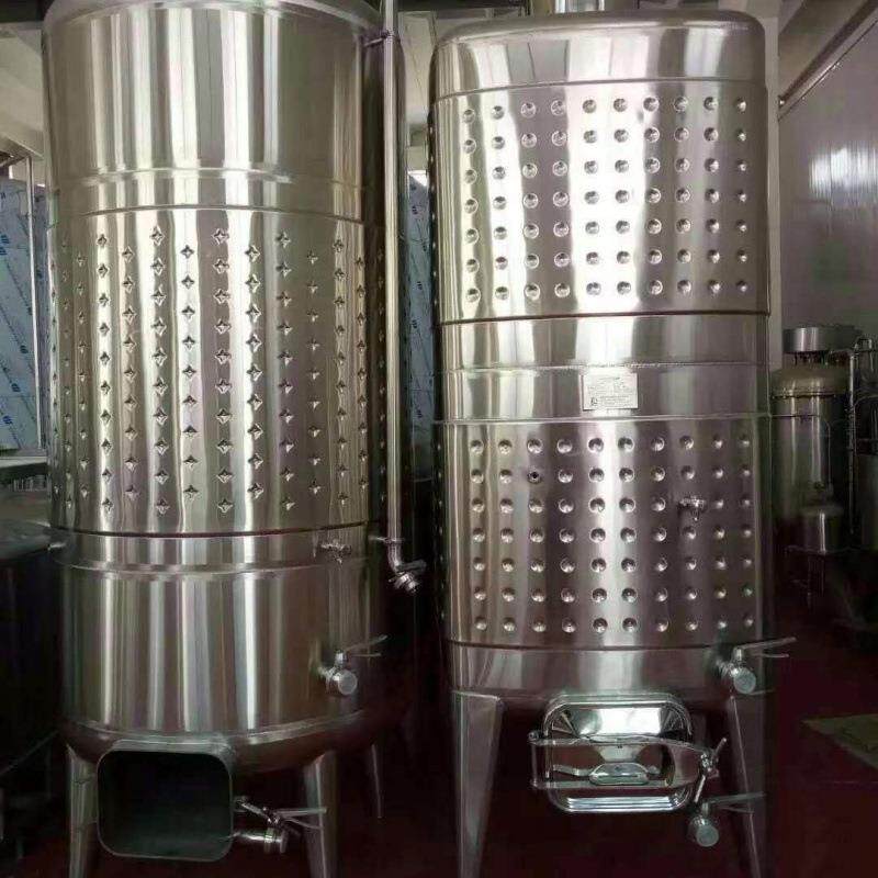 34不锈容钢发罐 1吨白钢0自酿酒设备 粮酵食SDFF储酒器