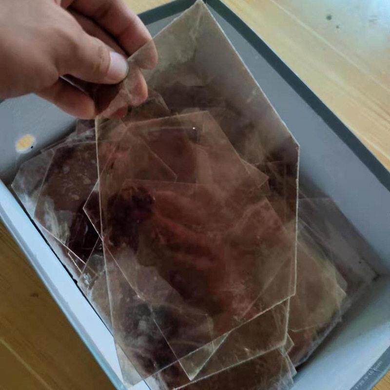垫厂家直供云片茶色透明云母1缘大片天母然绝隔热片现货矿物