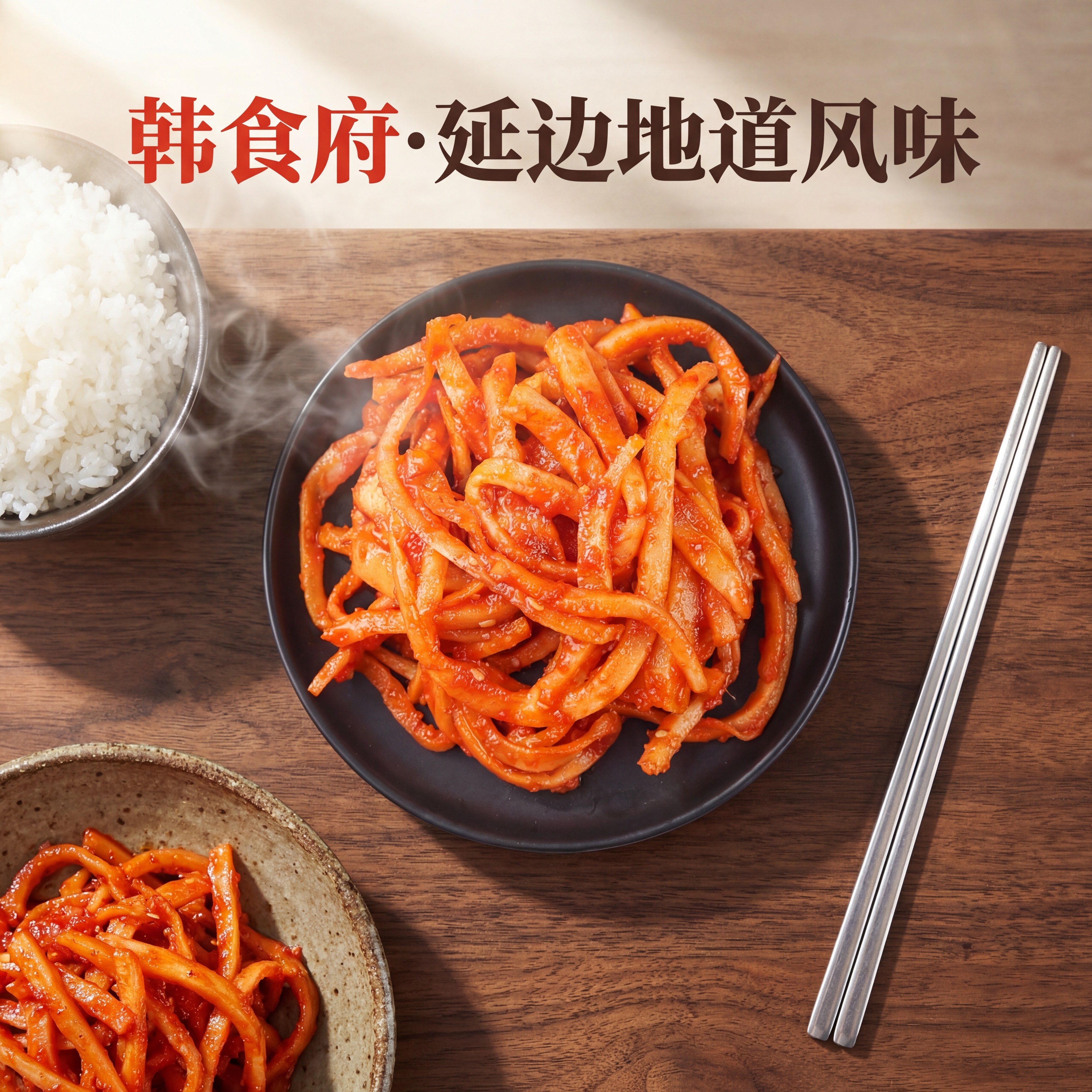 【延边特色】朝鲜族辣拌桔梗泡菜咸菜韩国风味咸菜东北小吃下饭菜