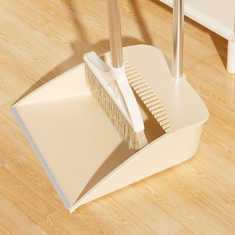 猪鬃毛扫把簸箕套装木地板家用软毛扫帚鬃毛扫地笤帚捎把刮水器