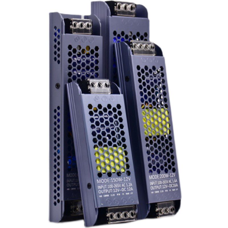 led灯带长条超薄电源220转12v24v灯箱变压器灯条线型灯整流适配器