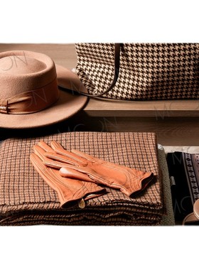 moon慕空间样板房间衣帽间装饰品摆件道具软装家居女士梳妆台橙色