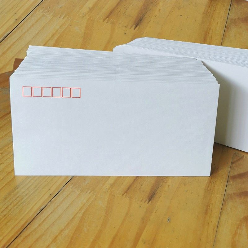 宣纸信封加厚120克白色中式西式集邮信封首日封高档熟宣打印邮寄