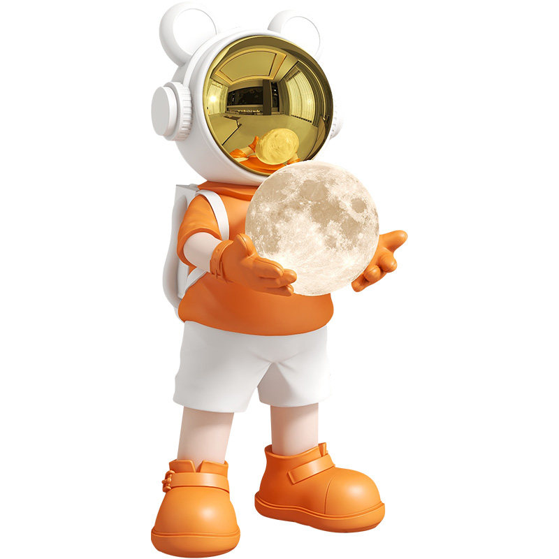 太空人落地摆件客厅电视柜旁边大型装饰品宇航员网红乔迁开业礼物