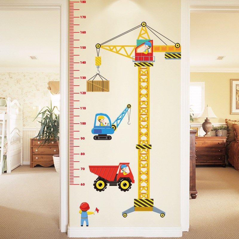 房间墙面装饰测量儿童身高贴纸可移除墙壁贴画宝宝量身高尺墙贴画,家居饰品,身高贴,淘宝优惠券,粉丝福利购,淘宝优惠卷