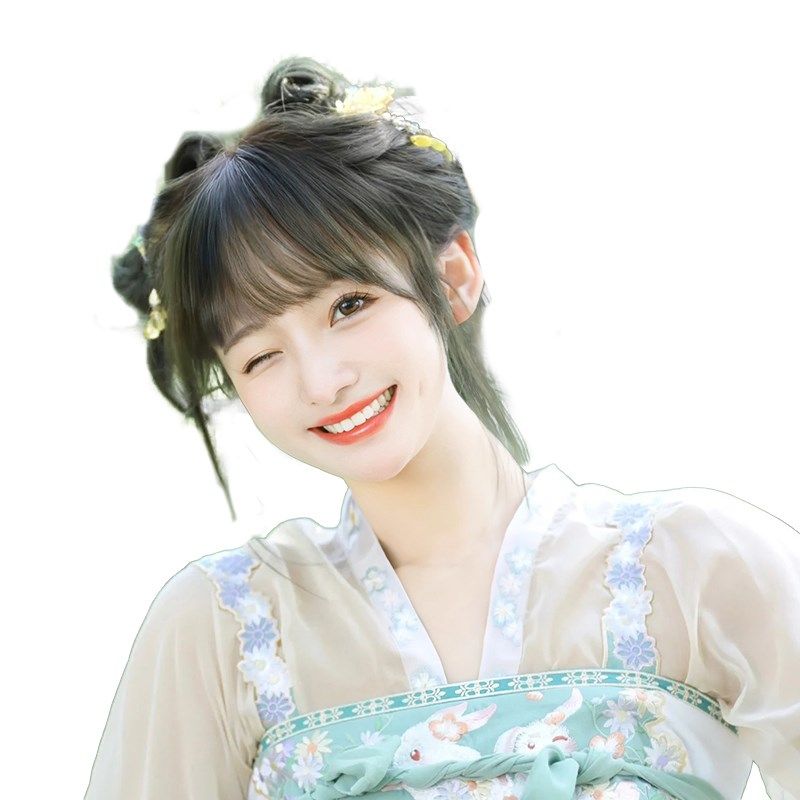 汉服假发女空气刘海修脸型古风鬓角全真发古装隐形无痕刘海假发片,美发护发/假发,刘海片,淘宝优惠券,粉丝福利购,淘宝优惠卷