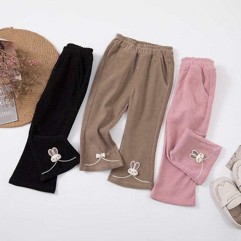 女童裤子春秋款2023新款秋季小童纯棉灯芯绒外穿高腰宝宝打底裤女,童装/婴儿装/亲子装,裤子,淘宝优惠券,粉丝福利购,淘宝优惠卷