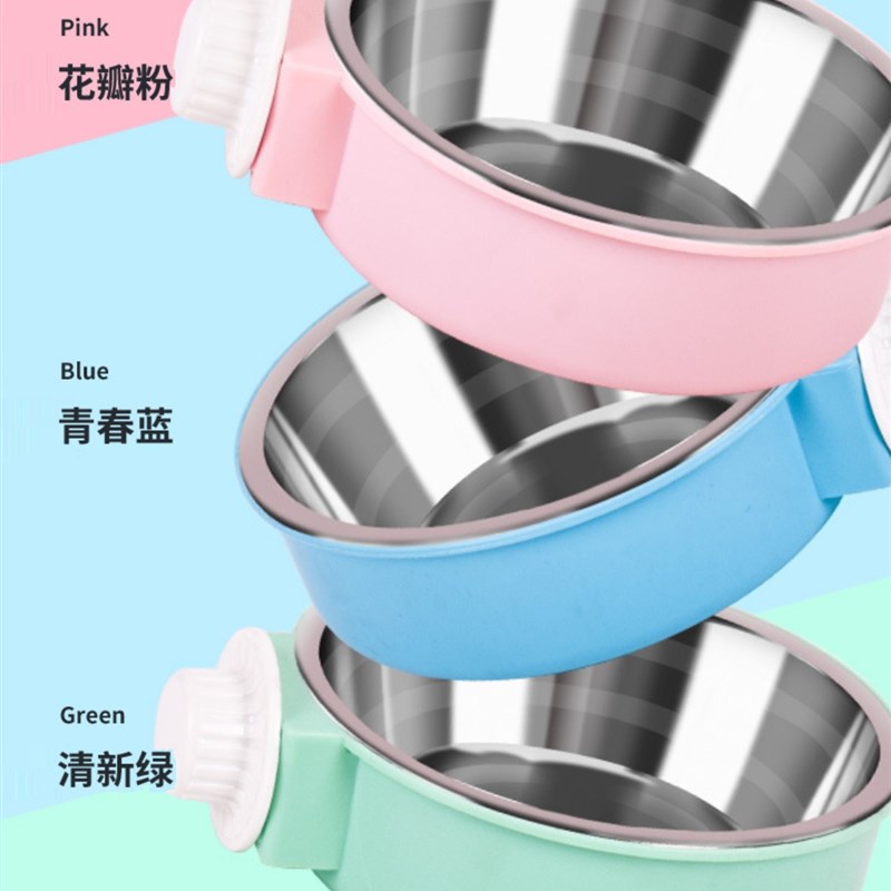 采购产品猫碗,宠物碗,食物碗,不锈钢猫吊笼,猫粮兔碗,狗碗,防撞水