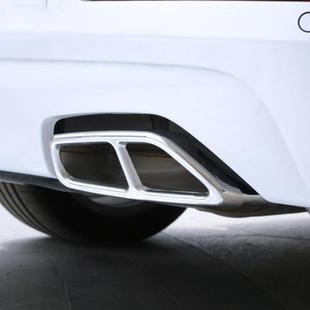 18-9款1新5系改装尾喉装饰6系出宝马排气GT/新3/X5/X7二出改X四排