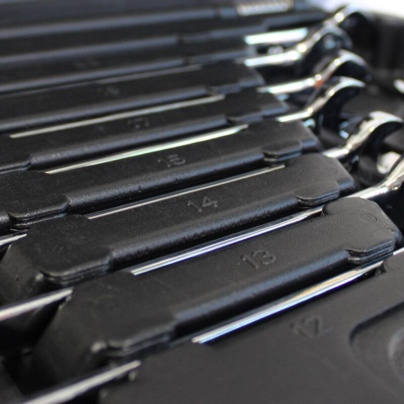 mS0171511件套全抛光两用加长板铬手8-22m钒钢双头扳手组RNH0套