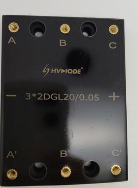 H电VDIODE*高压高频三相整流全桥3QLG系列32DGGWVL20/0.05术立子