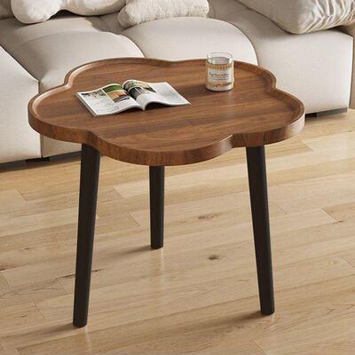 胡桃边几小桌子VKC几沙发迷柜网红你小圆茶桌客厅角边几出租屋床