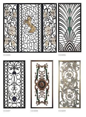 直销室内房书术屏隔断家装中式屏风隔断墙艺加CS-6002风厚奢华屏