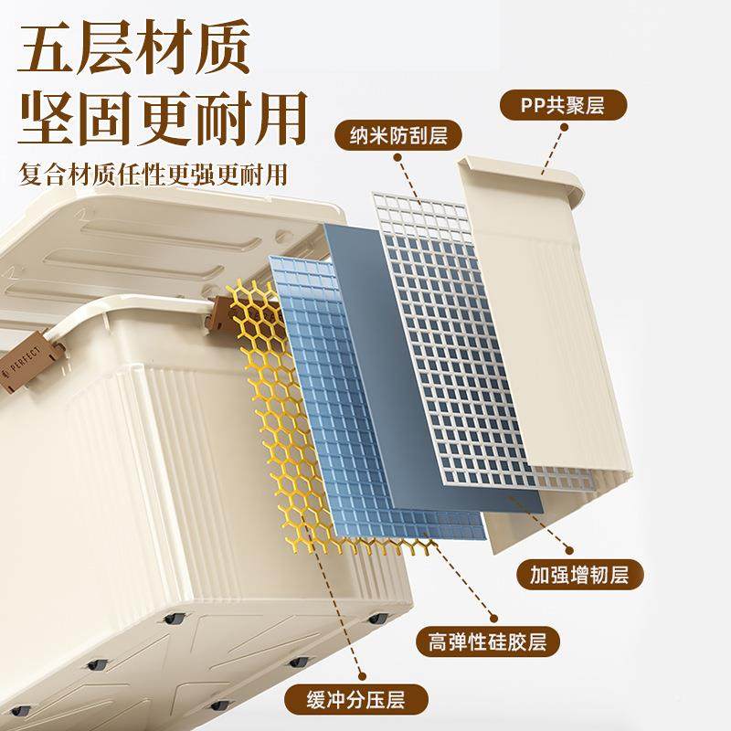 收纳箱家用衣服整箱量玩理具书容本985多功料能储物箱子加厚塑盒,收纳整理,收纳箱,淘宝优惠券,粉丝福利购,淘宝优惠卷