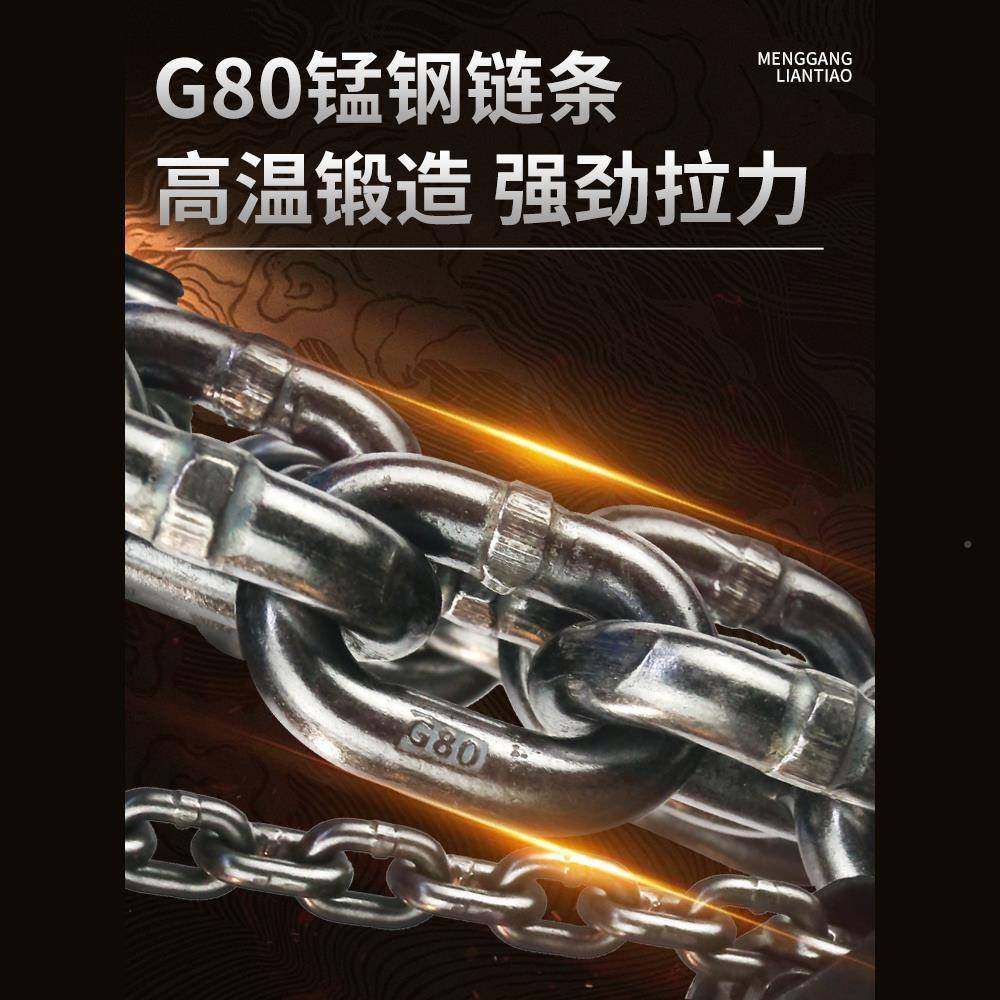 ECN手拉葫芦1T2T重T5动T起吊具家用小型升z降手葫芦hs圆形起重倒