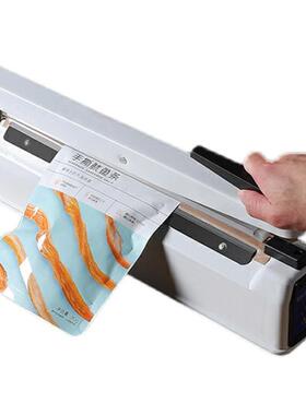 封手压封口机热压式切膜型家用塑料手袋热缩膜商用小FVF塑封机手