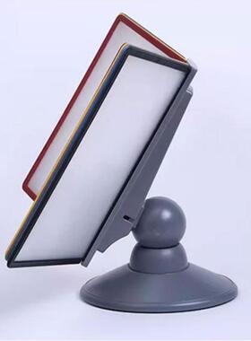 台式多桌面A翻页文菜件收纳架TAQ页展4示谱旋转活页多色展示架20