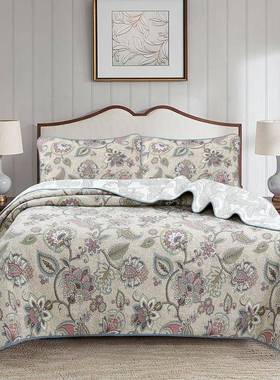 2205新款床盖三榻件套高年档夏季榻米炕单XUZ夹棉床单单件四季通