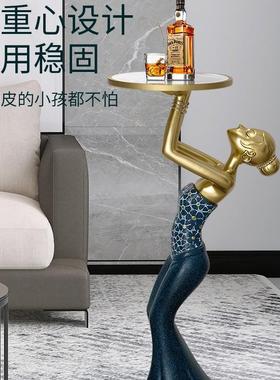 现摆代轻奢落地件大厅工艺品电视柜客旁6jiMu3XC边角落创意艺术居
