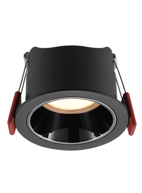 初识灯饰 高显色筒灯嵌入式家用LED超薄天花牛眼灯过道灯走廊孔灯