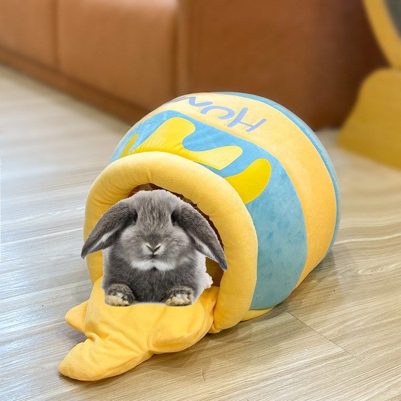 蜂蜜罐子兔窝冬季保暖秋冬天宠物兔子密封闭式蜜糖罐头泡面窝蜂窝,宠物/宠物食品及用品,兔兔其他,淘宝优惠券,粉丝福利购,淘宝优惠卷