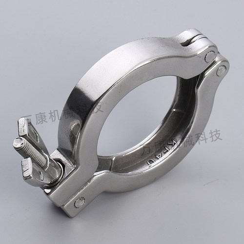 304不锈钢真空卡箍快装设备支架配件氟胶O形圈 KF1016 25 40 5063