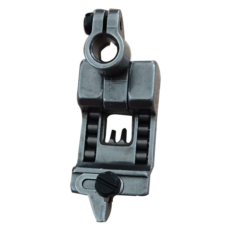 拷边包缝机三线四线薄厚料滚轮压脚绷缝机坎车5.6皮革轮子压脚