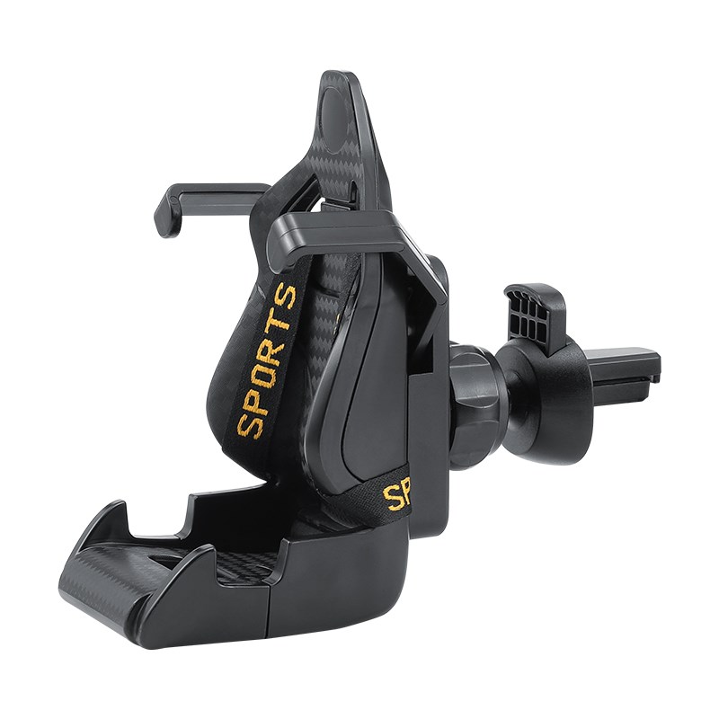 车载手机支架赛车座椅高级感男士汽车专用出风口导航支撑2024新款