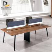 家货源四人XCB办公桌脚架位员工厂位办公桌台桌脚架金属腿支架