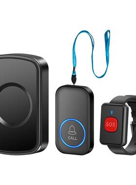 呼老人呼叫器家用线唤器病人呼叫铃远A98(CAL距离老人孕妇儿童呼