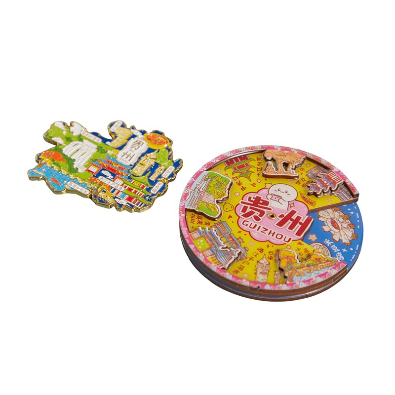 【贵州】文创冰箱贴千户苗寨博物馆肇兴侗寨旅游特色纪念品小礼物