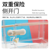 鹦鹉笼鸟笼大号透明防溅虎皮玄凤牡丹鹦鹉专用亚克力板鸟笼子大全