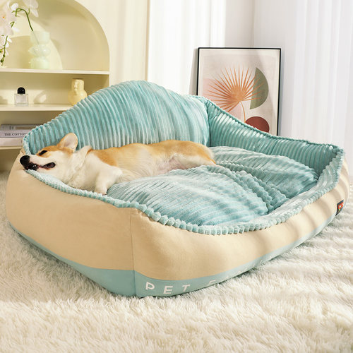狗窝冬季保暖猫窝四季通用可拆洗懒人沙发狗狗床金毛睡觉用狗垫子