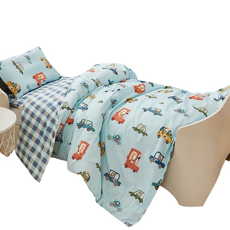 小学生午托三件套宿舍被子儿童床上午托班被褥午休午睡70x170夏天,婴童用品,婴童床品套件,淘宝优惠券,粉丝福利购,淘宝优惠卷
