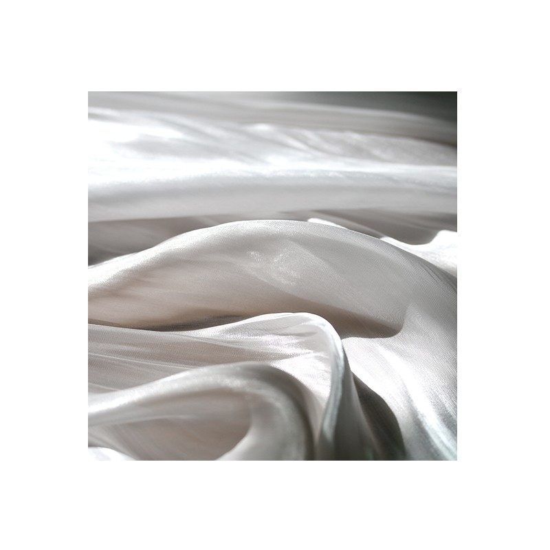 液态水光布料 神仙水晶丝缎布黑白丝礼服婚纱光泽亮面设计师面料