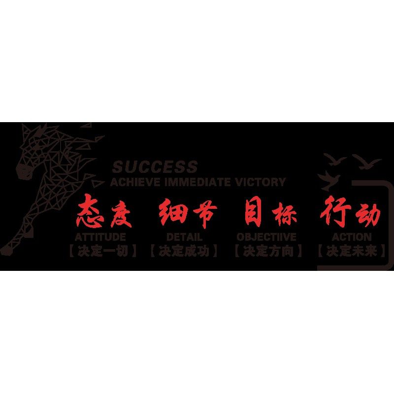 团队激励员工励志标语墙贴纸公司企业文化会议办公室墙面装饰布置,家居饰品,文化墙贴,淘宝优惠券,粉丝福利购,淘宝优惠卷