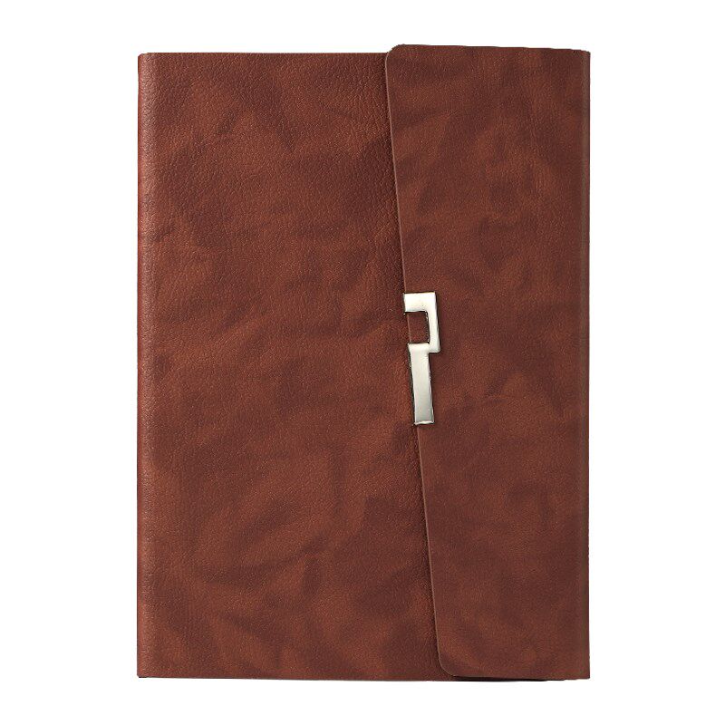 a5磁吸搭扣笔记本本子乱花变色硬皮面高档商务记事本定制可印logo