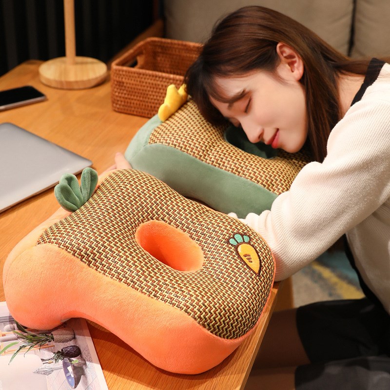 爬睡神器大人爬桌子上睡枕午睡趴枕可拆卸课堂午睡枕少儿爬爬枕