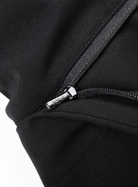 设计师款细腻轻盈保暖精纺70%羊毛男西裤修身剪裁小脚长裤黑色